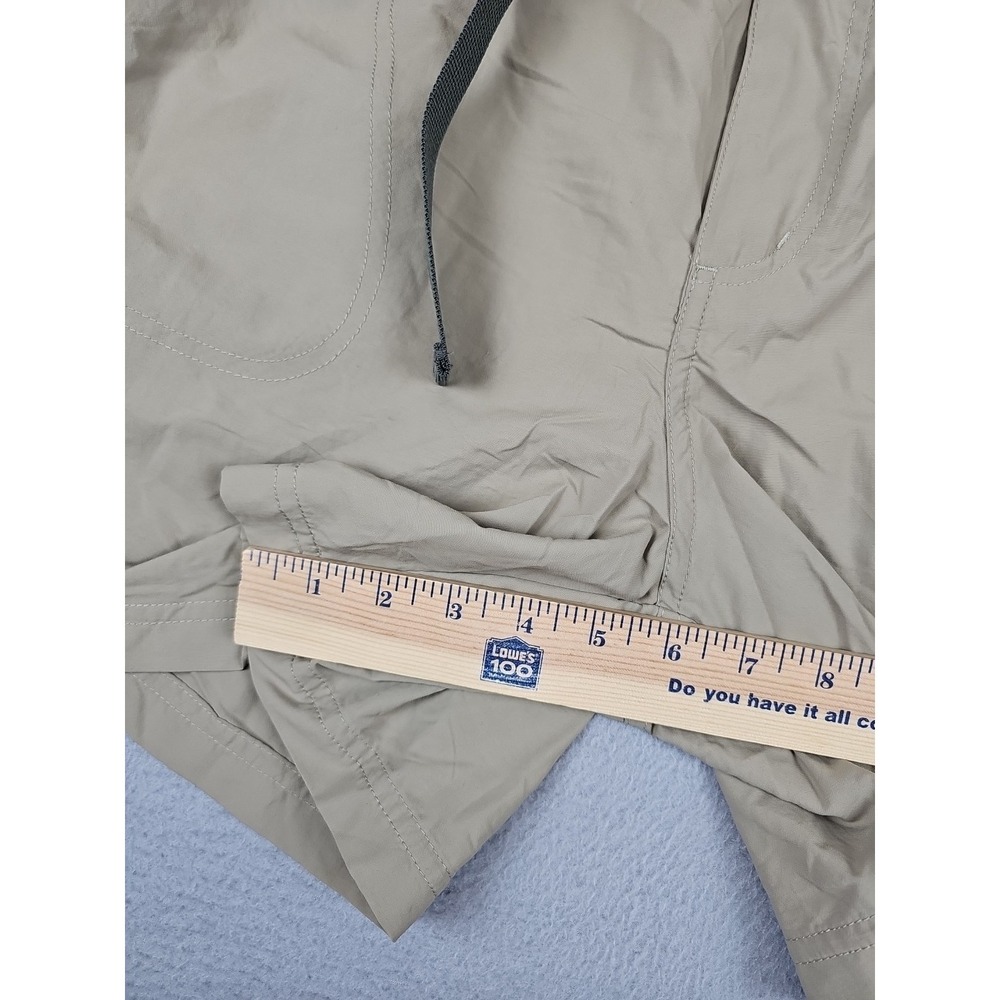 NEW Columbia Shorts Women's XL Khaki Nylon Cargo Hiking Belted Outdoor $45 - Picture 4 of 10